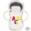 Infant Moses Basket ABC Embroidery | Little Darling