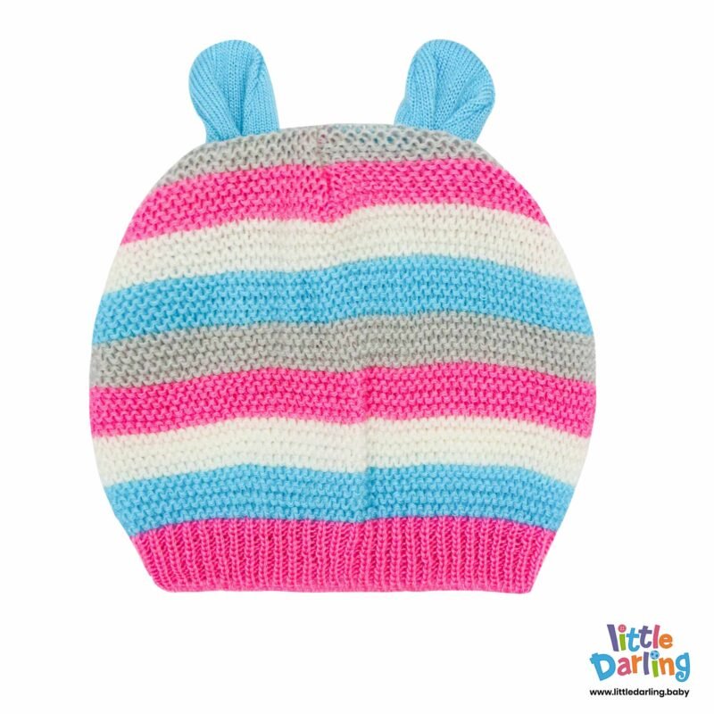 Newborn Baby Gift Set Pk Of 4 Pink Stripes | Little Darling